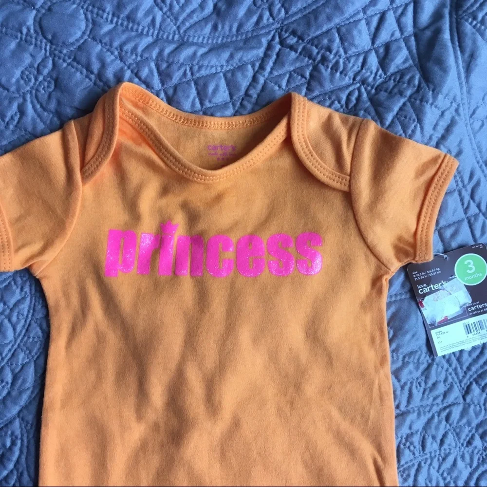 Carter’s onesies  size 3 months 100% cotton